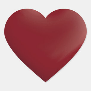 3D-stijl hartsymbool Cherry Hart Sticker