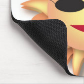 3D Sun Mousepad Muismat (Hoek)