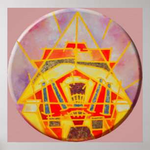 3D tabernakel Poster