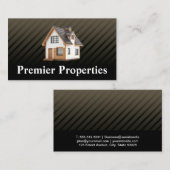 3D-thuisafbeelding | Onroerend goed Visitekaartje (Voorkant / Achterkant)