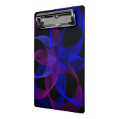 3D To 2D Cylinder Ring Geometric Mini Clipboard Mini Klembord (Angled2)