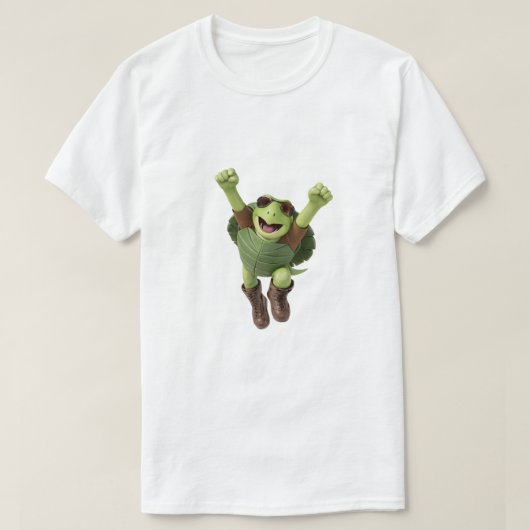 3D Torin Base Groene Schelp T-shirt (Design voorkant)