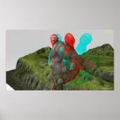 3D-troll Bereik uit en tik op Poster (Voorkant)