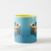 3D Turtle mok wrap, mok wrap 3D ontwerp (Center)