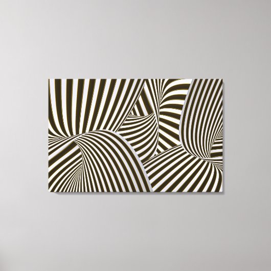 3D Twists Canvas (Voorkant)