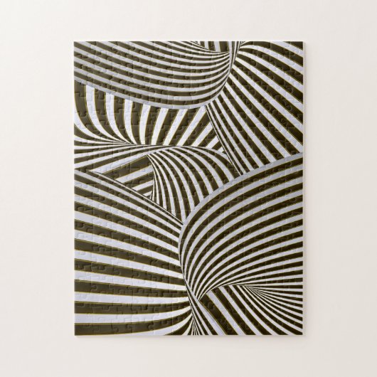 3D Twists Jigzaag Puzzle Legpuzzel (Verticaal)