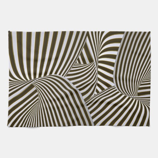 3D Twists Kitchen Towel Theedoek (Horizontaal)