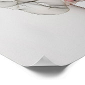 3D Uitzicht van het voortplantingssysteem van Vrou Poster (Hoek)