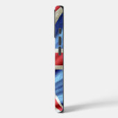 3D Union-vlag/ Jack-ontwerp Case-Mate iPhone Case (Achterkant / Links)