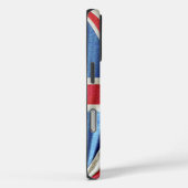 3D Union-vlag/ Jack-ontwerp Case-Mate iPhone Case (Achterkant / Rechts)