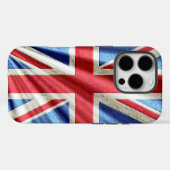 3D Union-vlag/ Jack-ontwerp Case-Mate iPhone Case (Achterkant (horizontaal))