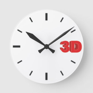 3D uur 1. Ronde Klok