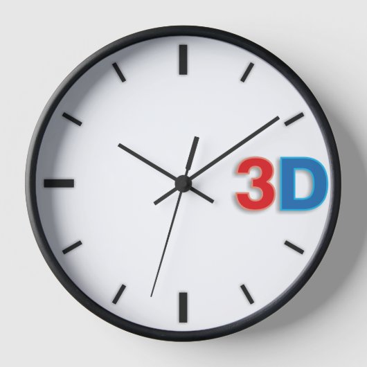 3D uur 2-RdBl. (Voorkant)