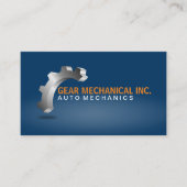 3D-versnellingsmechanisme Visitekaartje (Voorkant)