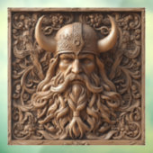 3D Viking Window Cling Raamsticker (Vel 3)