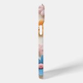3D viltbloem Case-Mate iPhone Case (Achterkant / Rechts)