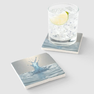 3D-water spatten Stenen Onderzetter