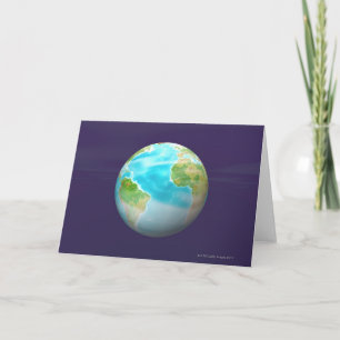 3D Wereldbol 4 Kaart