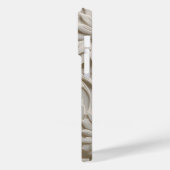 3D witte bloemen Case-Mate iPhone Case (Achterkant / Links)