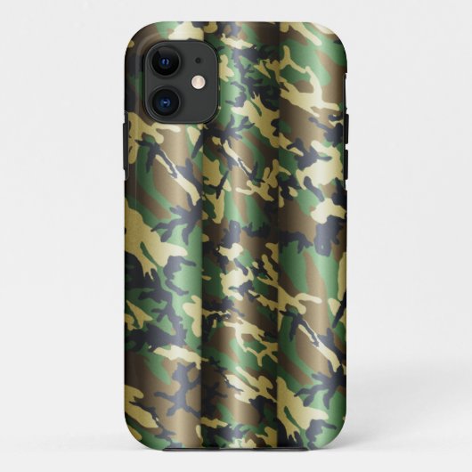 3D Woodland Camo Case-Mate iPhone Case (Achterkant)