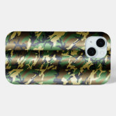3D Woodland Camo Case-Mate iPhone Case (Achterkant (horizontaal))