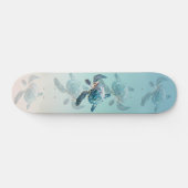 3D Zee Schildpadden Ocean Thema Skateboard (Horizontaal)