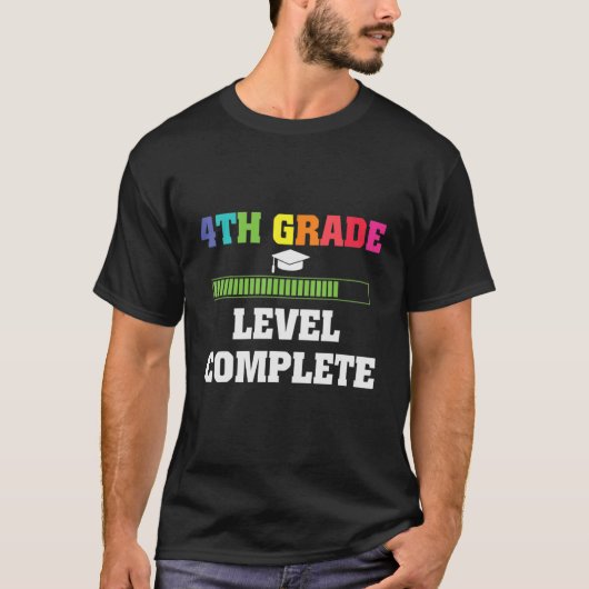 3de graad Volledig Hallo 4e klasse T-shirt (Voorkant)