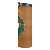 3de Jubileum Leder Afbeelding Thermosbeker (Geroteerd rechts)