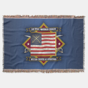 3de Michigan Cavalry Deken