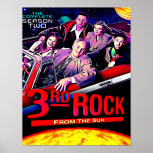 3de steen van de zon poster