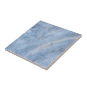 3de van de 3 harde om Lichte Blauwe Stone tegels v Tegeltje (Zijkant)