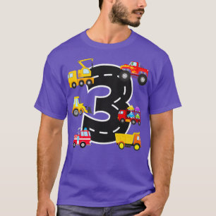 3de verjaardag 3de verjaardag Dag Oude vrachtwagen T-shirt
