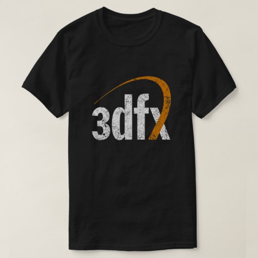 3DFX Faded klassieke T-shirt (Design voorkant)