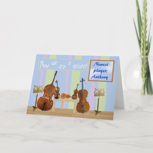 3e aankondiging kind (Voorkant)