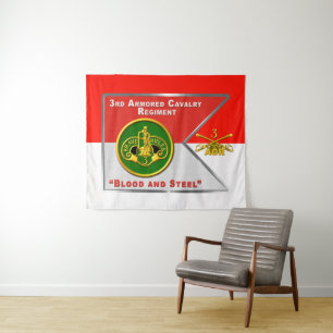 3e ACR Gepantserde Cavalerie Regiment “Brave Rifle Wandkleed
