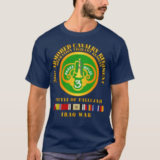 3e ACR w Irak Svc Fallujah V1 T-shirt