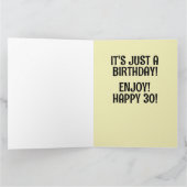 3E ÂGE CARTE D'ANNIVERSAIRE POUR ELLE (Intérieur)