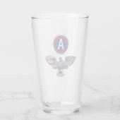 3e aigle de l'armée avec baguette en verre (Dos)