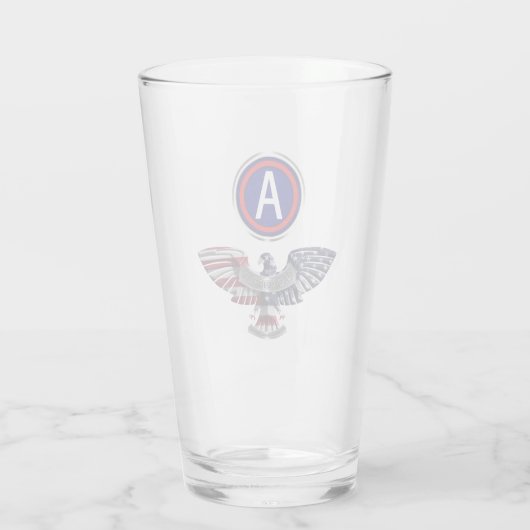 3e aigle de l'armée avec baguette en verre (Dos)