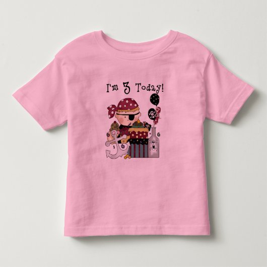3e anniversaire Pirate Tshirts et cadeaux (Devant)