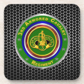 3e Armored Cavalry ACR Bier Onderzetter (Voorkant)