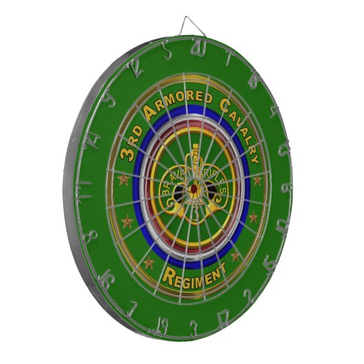 3e Armored Cavalry Regiment ACR Dartbord (Voorkant Links)