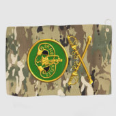 3e Armored Cavalry Regiment Golfhanddoek (Horizontaal)