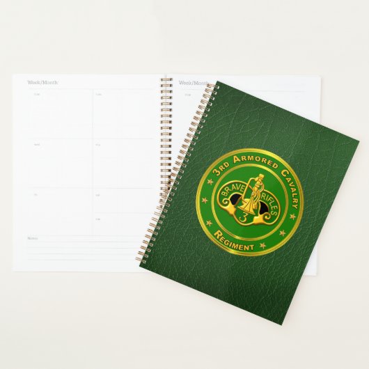 3e Armored Cavalry Regiment Planner (Display)