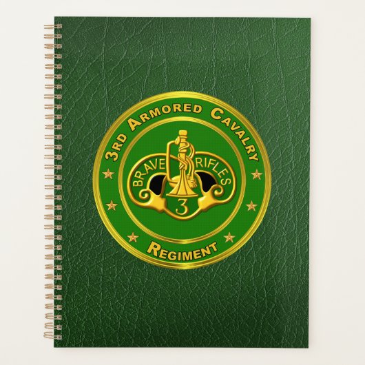 3e Armored Cavalry Regiment Planner (Voorkant)