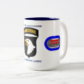 3E BATAILLE 187E INFANTERIE 101E AIRBORNE MUG (Devant droit)