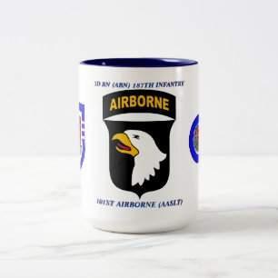 3E BATAILLE 187E INFANTERIE 101E AIRBORNE MUG