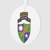 3e Bataillon - 75e Ranger avec ornement de cabine (devant)