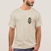 3e bataljon - 75e woekerpatroon met tabblad T-shir T-shirt (Voorkant)