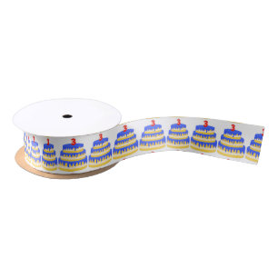 3e Birthday Blue Cake Lint